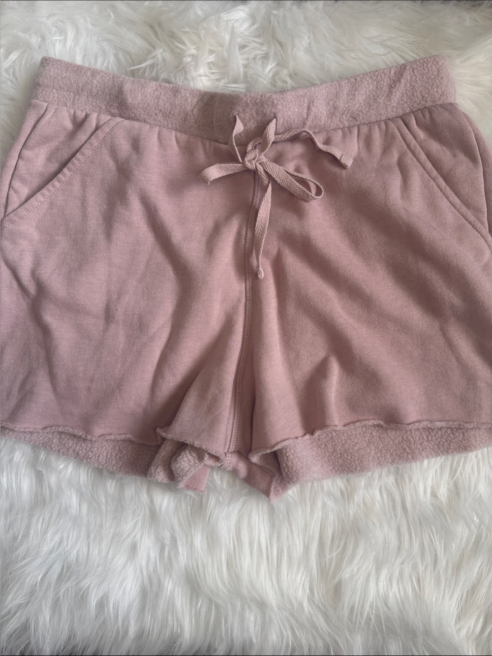 Free People Intimately Soft Lounge Shorts Size Medium Blush Pink